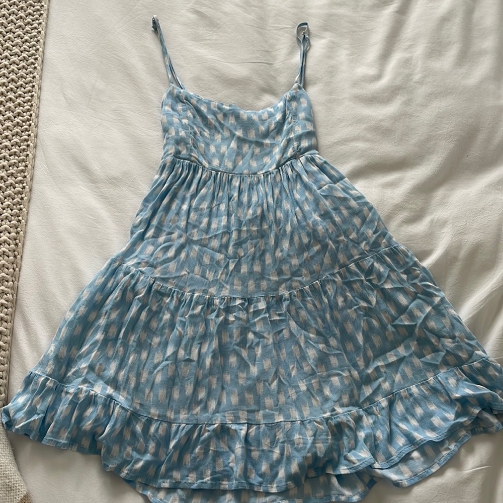 Light Blue and White Summery Dress